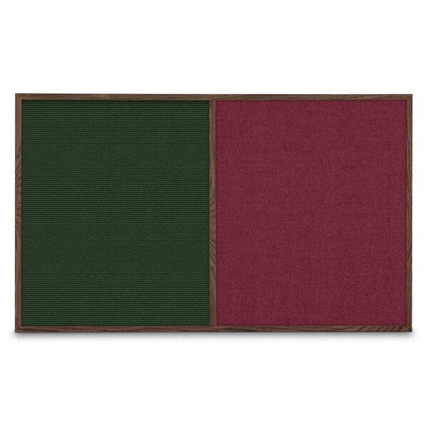 Sliding Door Indoor Enclosed Corkboard, 3